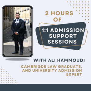 2 Hours of 1:1 Admission Support Deal